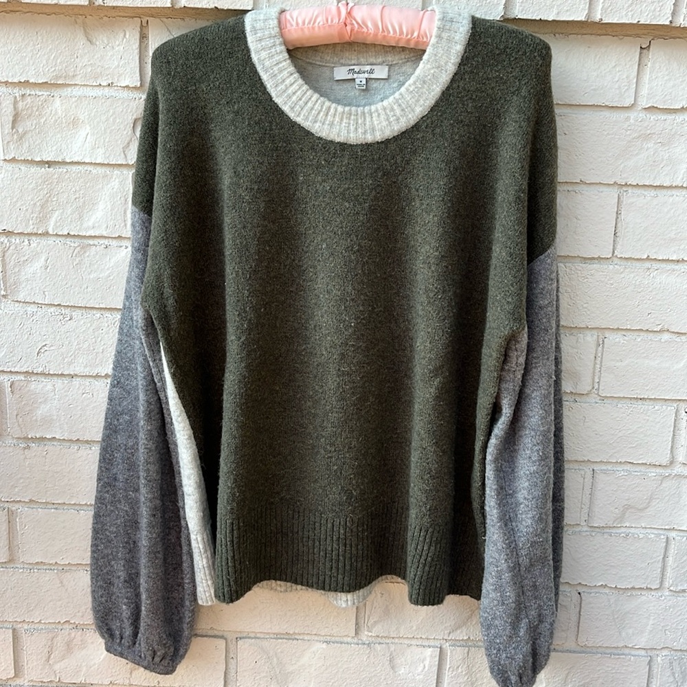 Madewell Color Block Sweater - image 1